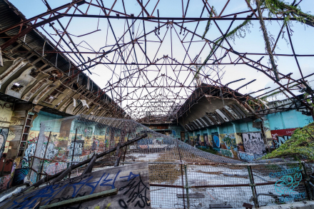 Red Hill Skate Arena - inside